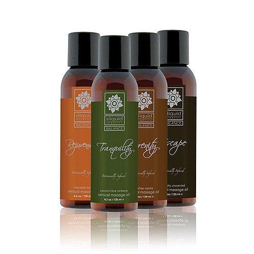 Sliquid Balance Collection Massage Oil 4.2oz - Escape